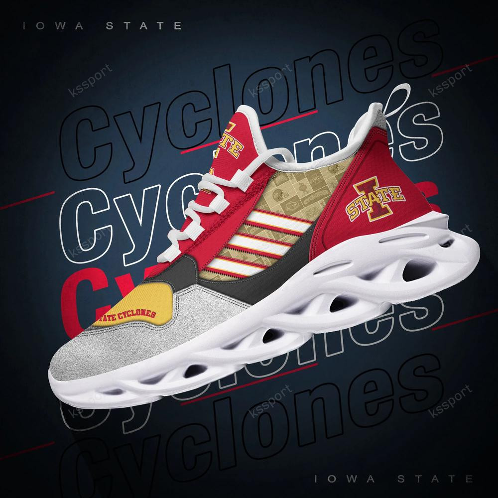 Iowa State Cyclones Max Soul Clunky, Running Sneakers - Famjoys Iowa State Cyclones Max Soul Clunky, Running Sneakers - Famjoys