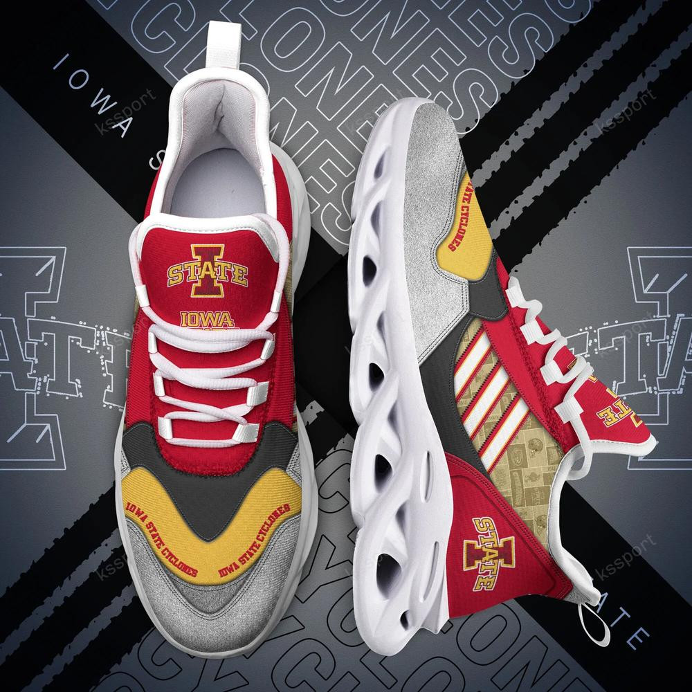 Iowa State Cyclones Max Soul Clunky, Running Sneakers - Famjoys Iowa State Cyclones Max Soul Clunky, Running Sneakers - Famjoys
