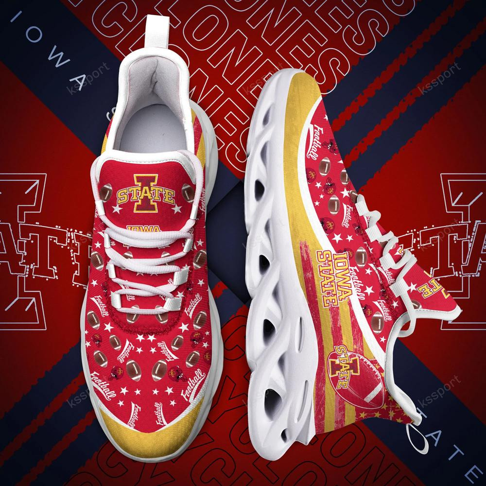 Iowa State Cyclones Max Soul Clunky Sneakers - Famjoys Iowa State Cyclones Max Soul Clunky Sneakers - Famjoys