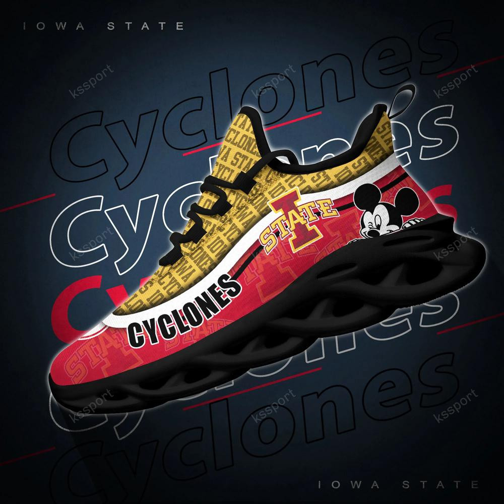 Iowa State Cyclones Max Soul Clunky Sneakers - Famjoys Iowa State Cyclones Max Soul Clunky Sneakers - Famjoys