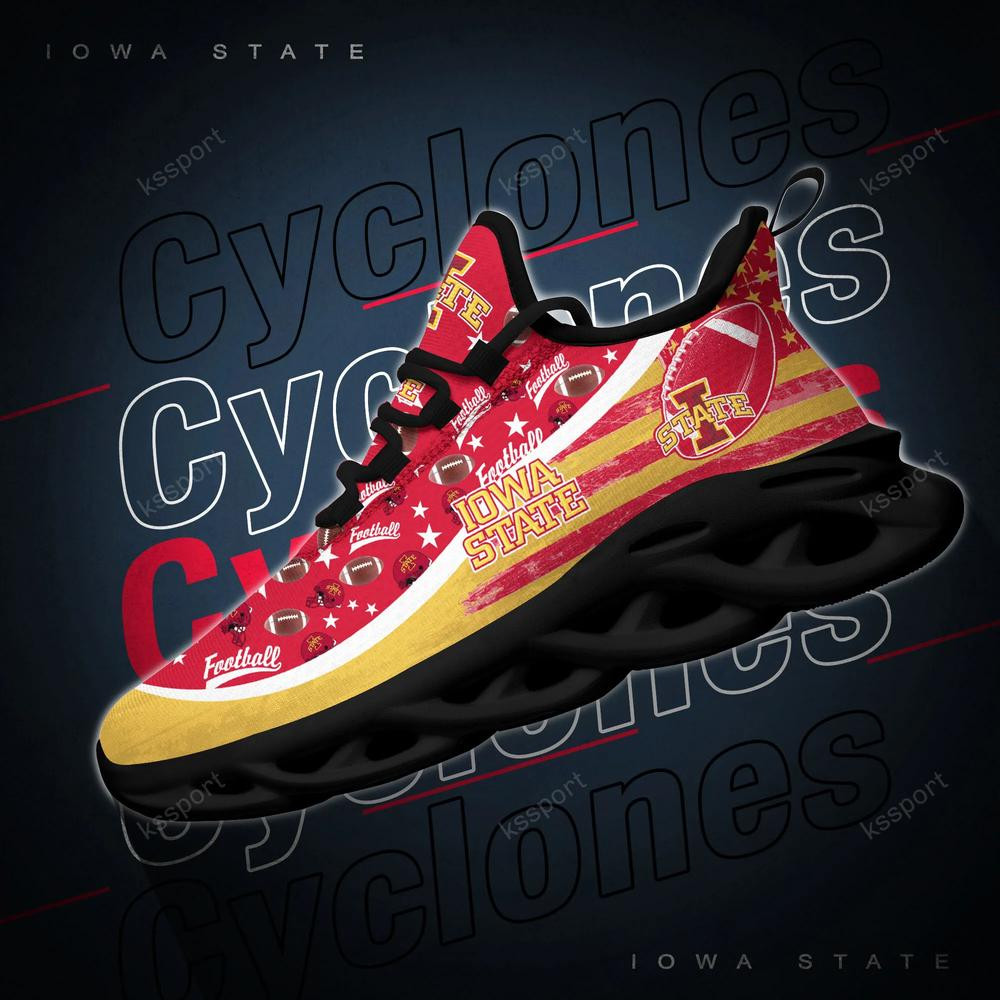 Iowa State Cyclones Max Soul Clunky Sneakers - Famjoys Iowa State Cyclones Max Soul Clunky Sneakers - Famjoys