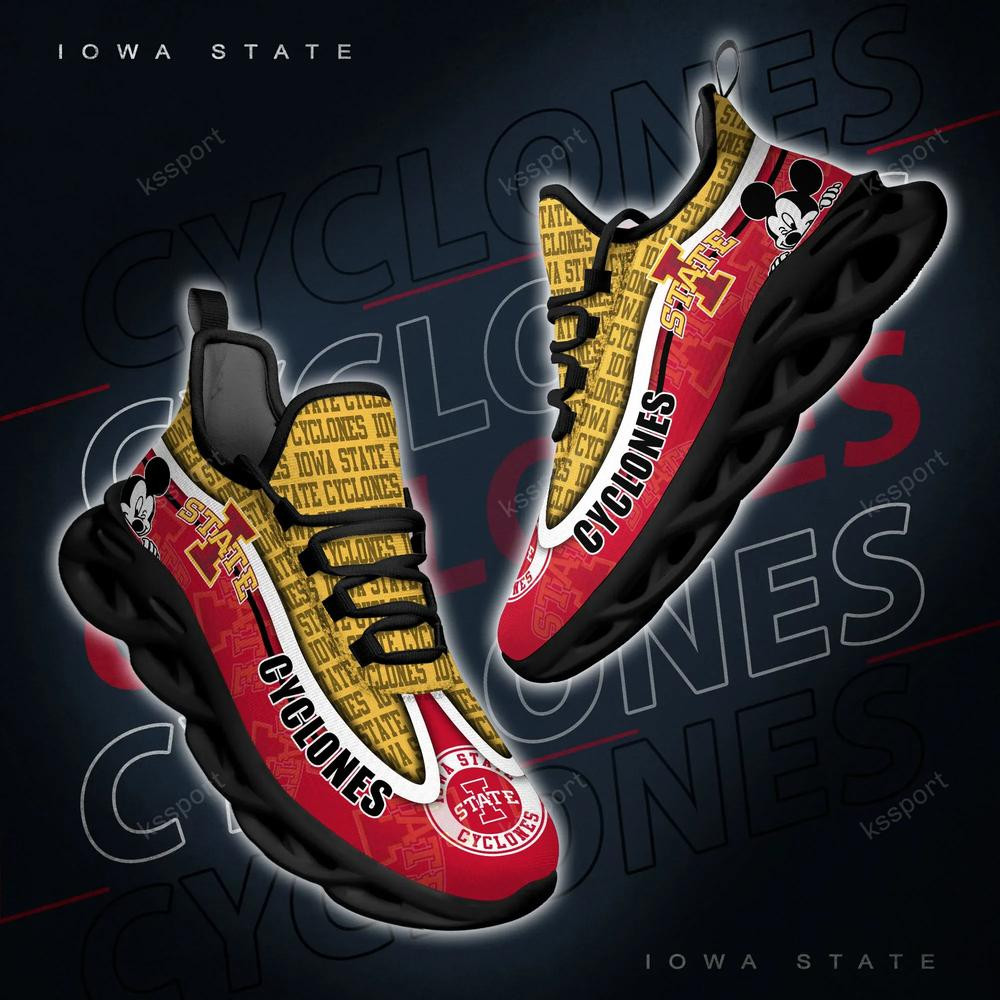 Iowa State Cyclones Max Soul Clunky Sneakers - Famjoys Iowa State Cyclones Max Soul Clunky Sneakers - Famjoys