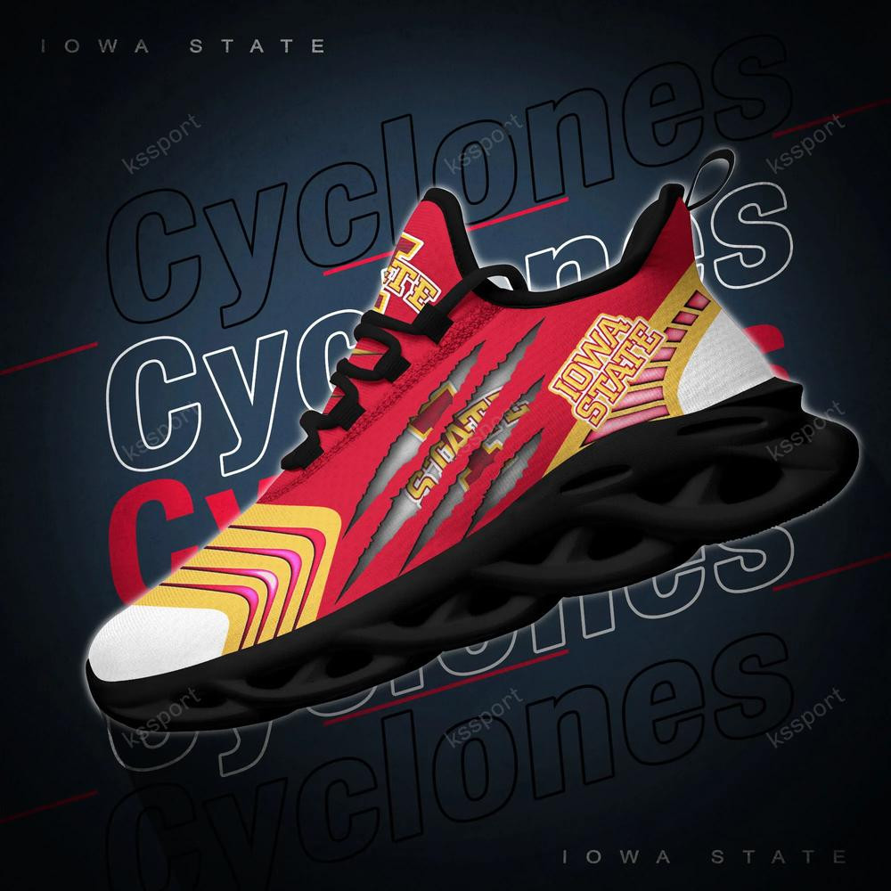 Iowa State Cyclones Max Soul Sneakers Chunky - Famjoys Iowa State Cyclones Max Soul Sneakers Chunky - Famjoys