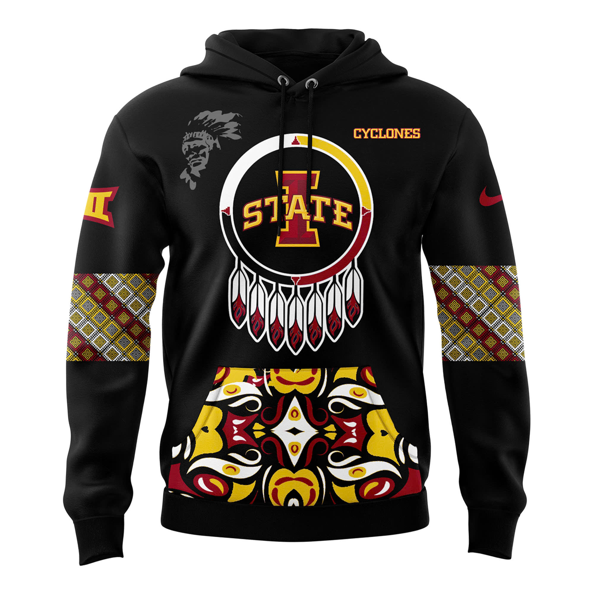 Iowa State Cyclones Native American Heritage Month Premium Pullover Hoodie - Famjoys Iowa State Cyclones Native American Heritage Month Premium Pullover Hoodie - Famjoys