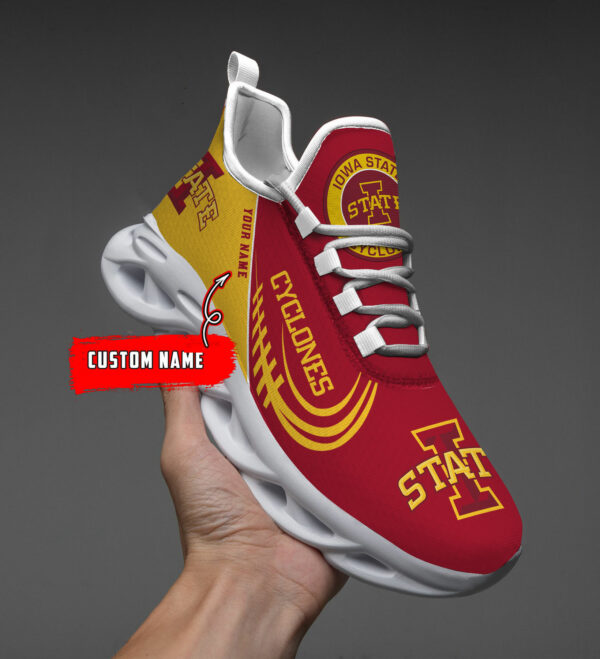 Iowa State Cyclones PERSONALIZED MAX SOUL SHOES T1 - Famjoys Iowa State Cyclones PERSONALIZED MAX SOUL SHOES T1 - Famjoys