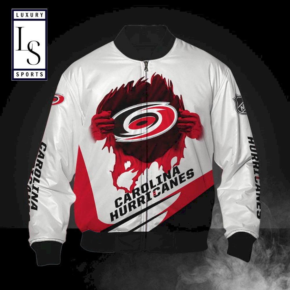 Is Carolina Hurricanes Bomber Jacket - Famjoys Is Carolina Hurricanes Bomber Jacket - Famjoys