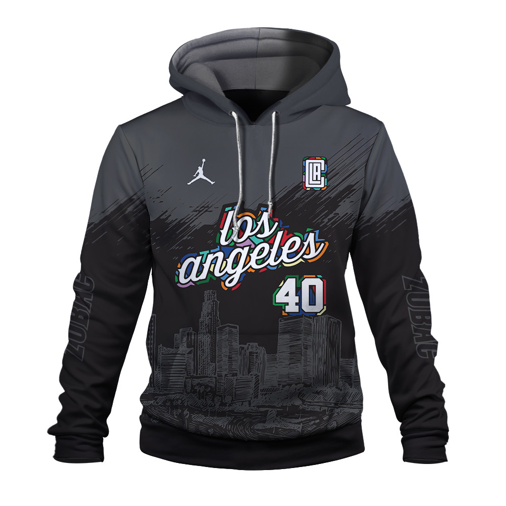 Ivica Zubac 40 NBA Los Angeles Clippers It Takes Everything Unisex 3D Hoodie - Famjoys Ivica Zubac 40 NBA Los Angeles Clippers It Takes Everything Unisex 3D Hoodie - Famjoys