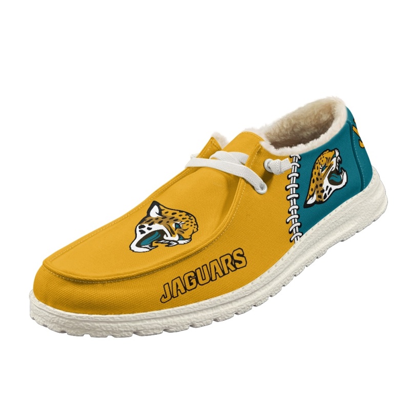 Jacksonville Jaguars – Hey Dude Wendy With Warm Fur Lining - Famjoys Jacksonville Jaguars – Hey Dude Wendy With Warm Fur Lining - Famjoys
