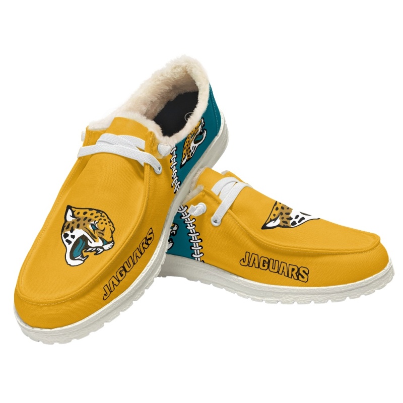 Jacksonville Jaguars – Hey Dude Wendy With Warm Fur Lining - Famjoys Jacksonville Jaguars – Hey Dude Wendy With Warm Fur Lining - Famjoys