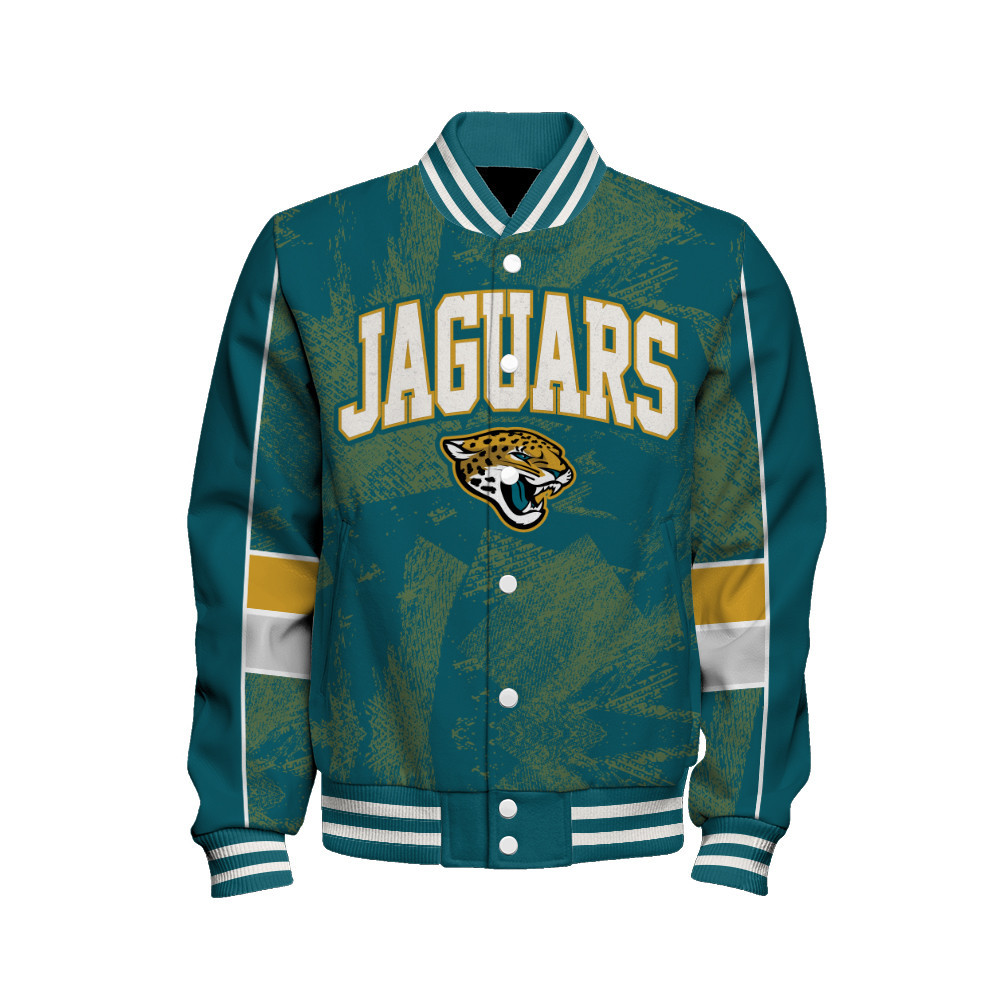 Jacksonville Jaguars - Cheering Symbols Unisex Varsity Jacket - Famjoys Jacksonville Jaguars - Cheering Symbols Unisex Varsity Jacket - Famjoys