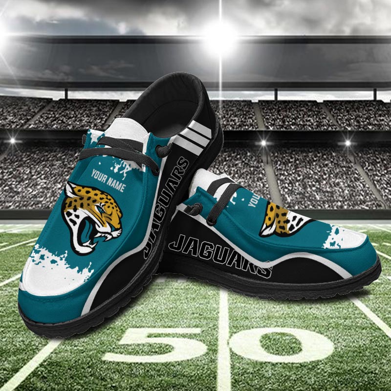 Jacksonville Jaguars Hey Dude Shoes - Famjoys Jacksonville Jaguars Hey Dude Shoes - Famjoys