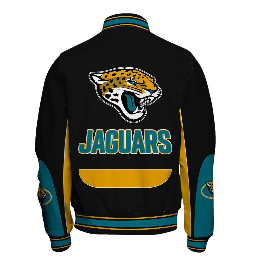 Jacksonville Jaguars - In Sync With The Home Team Unisex Varsity Jacket - Famjoys Jacksonville Jaguars - In Sync With The Home Team Unisex Varsity Jacket - Famjoys