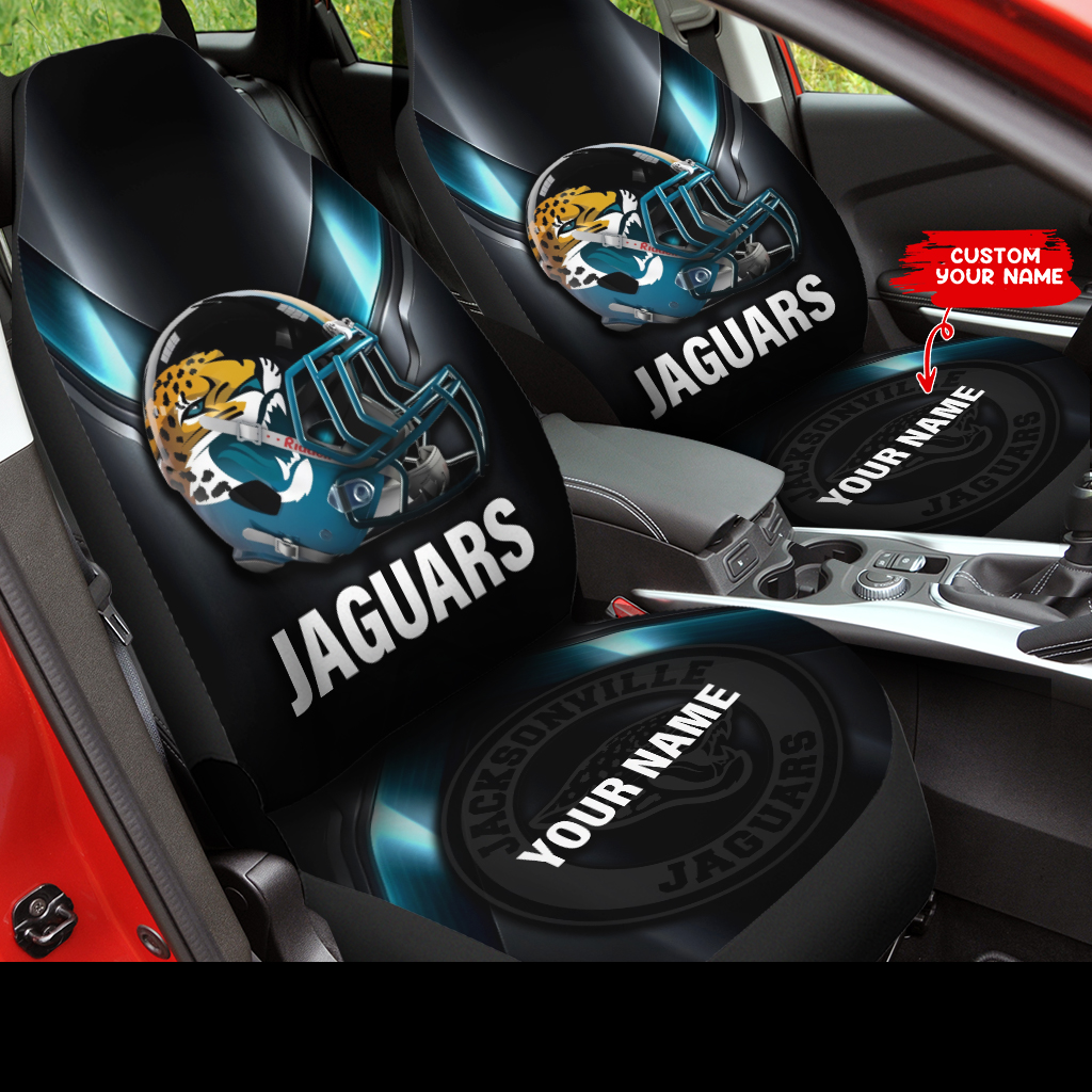 Jacksonville Jaguars Personalized Car Seat Covers BGCSC693 - Famjoys Jacksonville Jaguars Personalized Car Seat Covers BGCSC693 - Famjoys