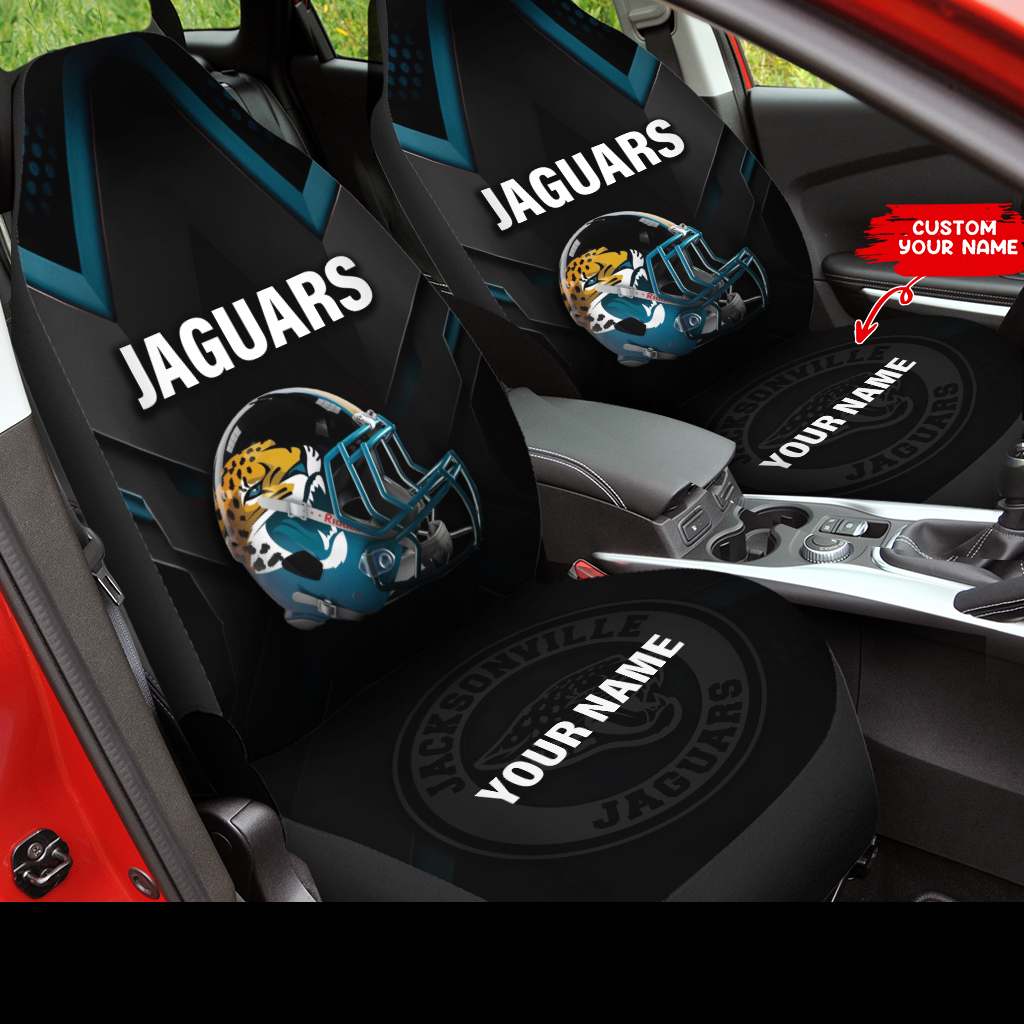 Jacksonville Jaguars Personalized Car Seat Covers BGCSC694 - Famjoys Jacksonville Jaguars Personalized Car Seat Covers BGCSC694 - Famjoys