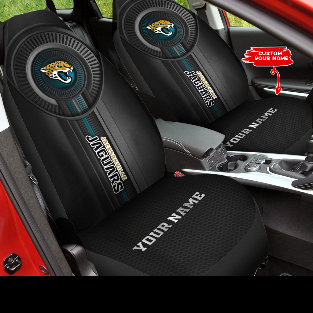 Jacksonville Jaguars Personalized Car Seat Covers BGCSC699 - Famjoys Jacksonville Jaguars Personalized Car Seat Covers BGCSC699 - Famjoys