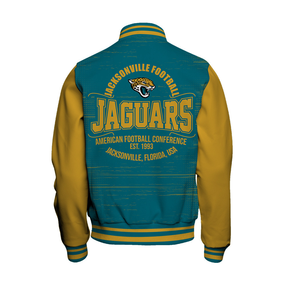Jacksonville Jaguars - Proud Of The Shirt Unisex Varsity Jacket - Famjoys Jacksonville Jaguars - Proud Of The Shirt Unisex Varsity Jacket - Famjoys