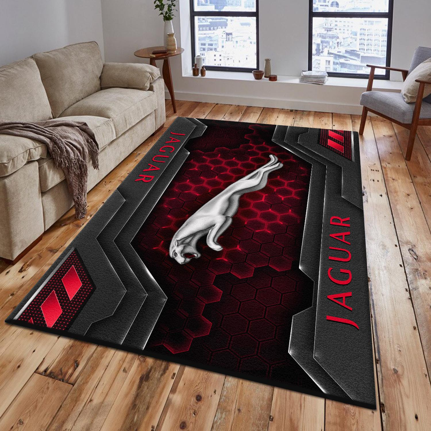 Jaguar Area Rugs 0301 - Famjoys Jaguar Area Rugs 0301 - Famjoys