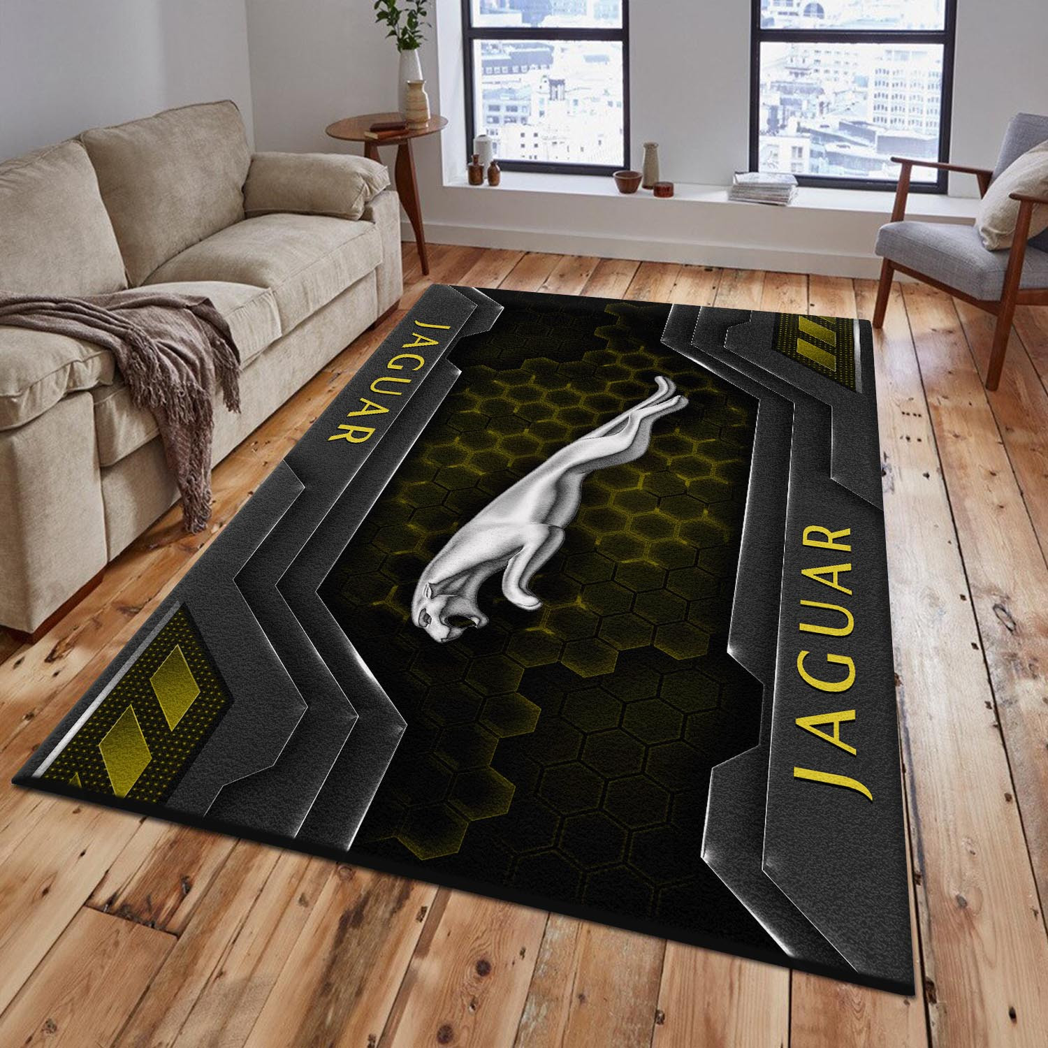 Jaguar Area Rugs 0301 - Famjoys Jaguar Area Rugs 0301 - Famjoys