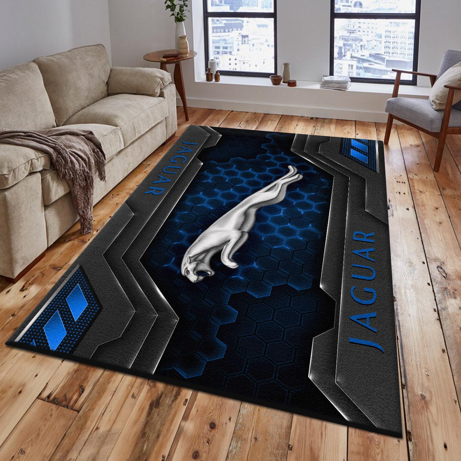 Jaguar Area Rugs 0301 - Famjoys Jaguar Area Rugs 0301 - Famjoys