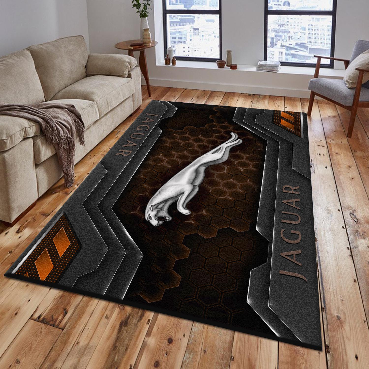 Jaguar Area Rugs 0301 - Famjoys Jaguar Area Rugs 0301 - Famjoys
