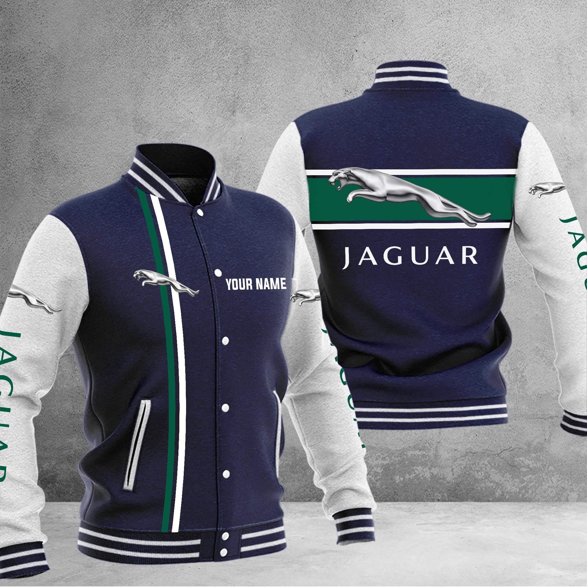 Jaguar Baseball Jacket - Famjoys Jaguar Baseball Jacket - Famjoys