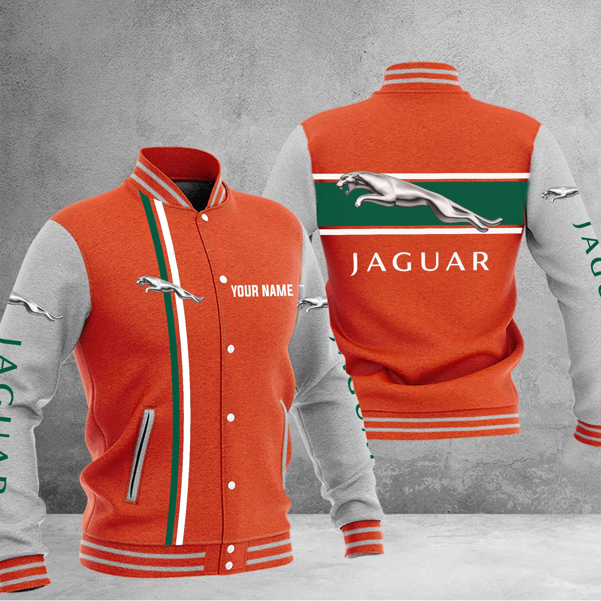 Jaguar Baseball Jacket - Famjoys Jaguar Baseball Jacket - Famjoys