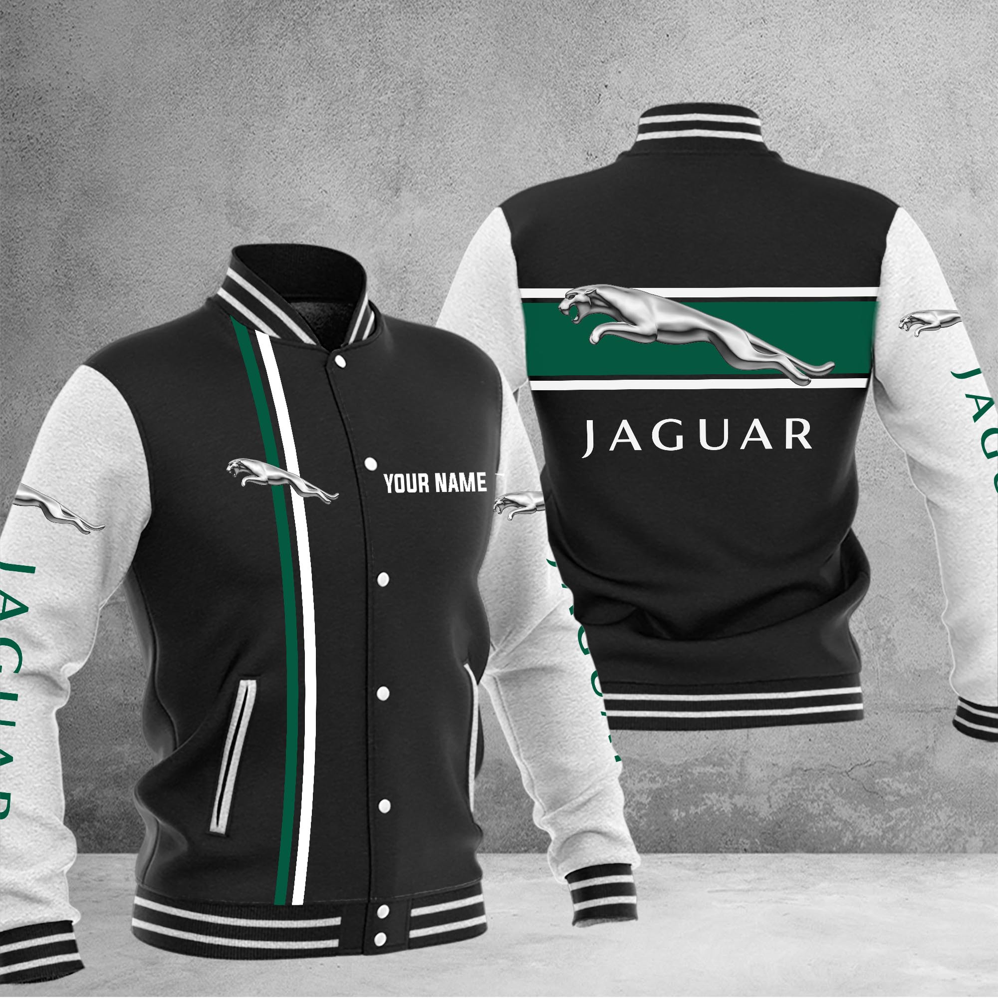 Jaguar Baseball Jacket - Famjoys Jaguar Baseball Jacket - Famjoys