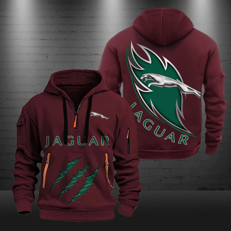 Jaguar New Zip Hoodie 0451 Multicolor - Famjoys Jaguar New Zip Hoodie 0451 Multicolor - Famjoys