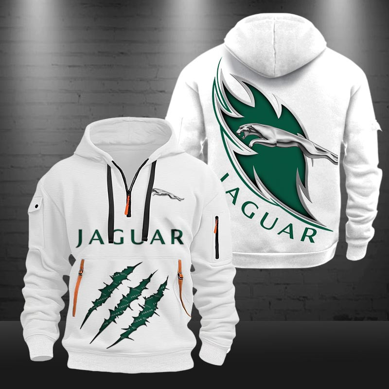 Jaguar New Zip Hoodie 0451 Multicolor - Famjoys Jaguar New Zip Hoodie 0451 Multicolor - Famjoys
