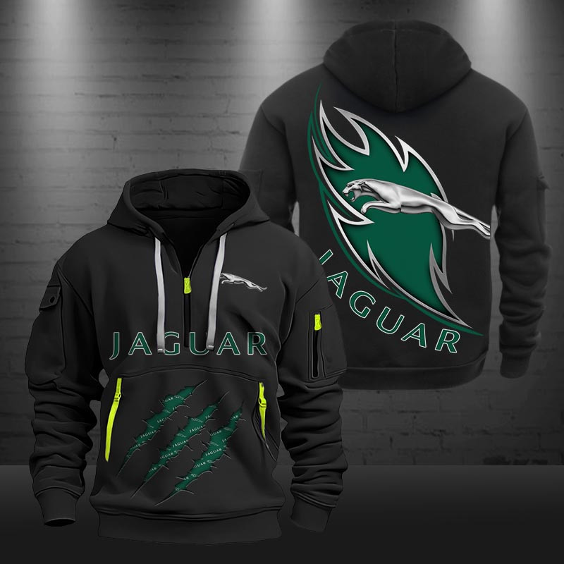 Jaguar New Zip Hoodie 0451 Multicolor - Famjoys Jaguar New Zip Hoodie 0451 Multicolor - Famjoys
