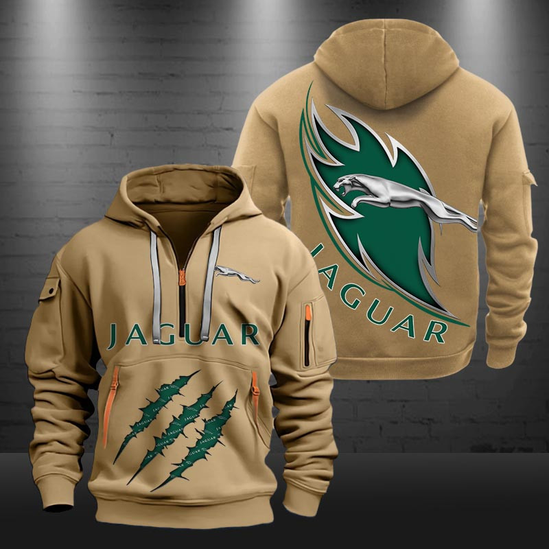 Jaguar New Zip Hoodie 0451 Multicolor - Famjoys Jaguar New Zip Hoodie 0451 Multicolor - Famjoys