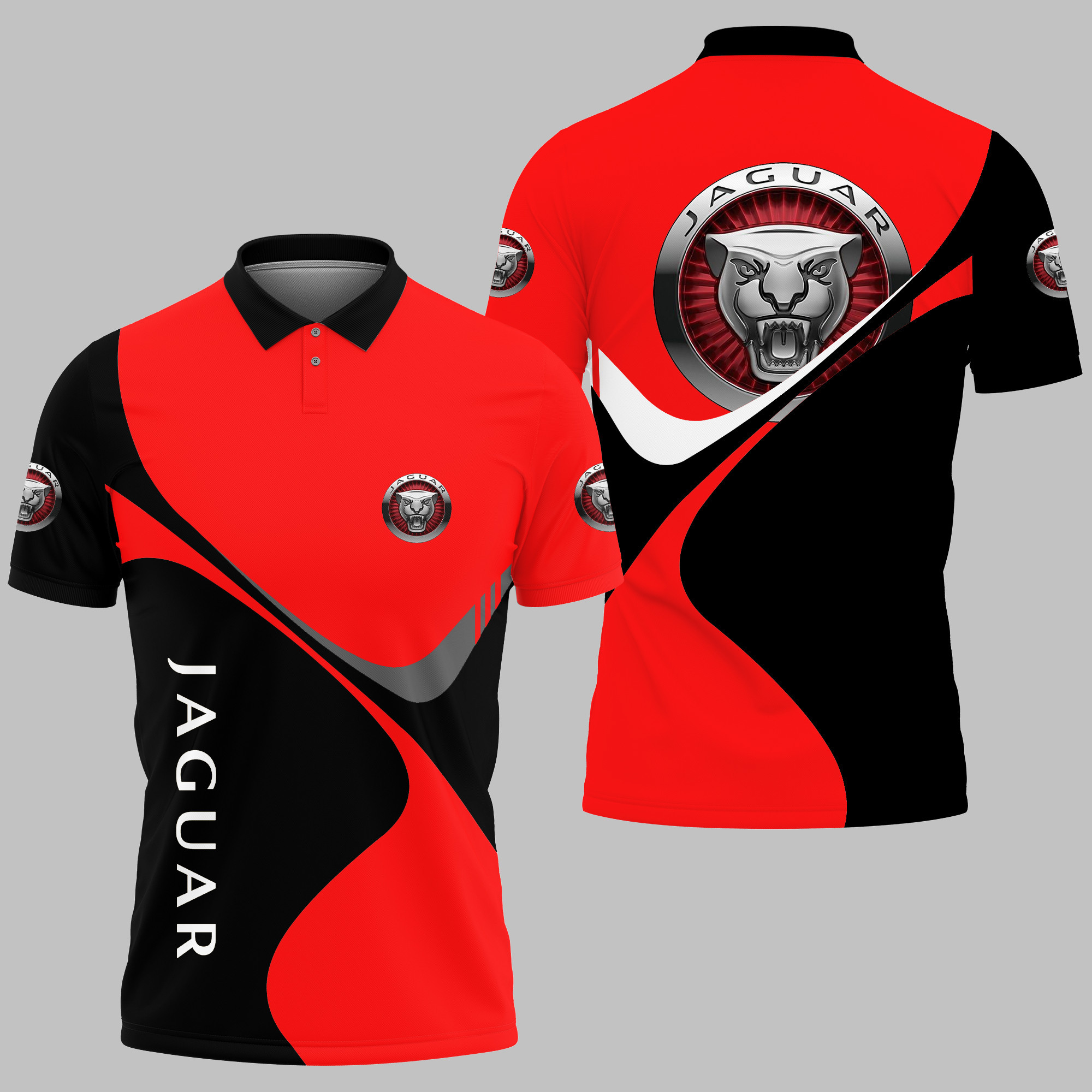 JAGUAR Polo Shirt V01 - Famjoys JAGUAR Polo Shirt V01 - Famjoys