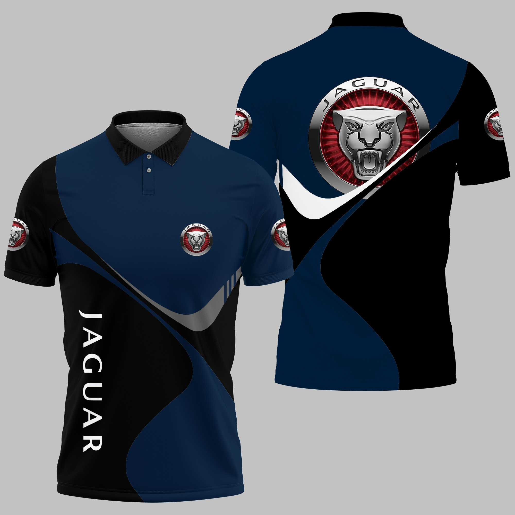 JAGUAR Polo Shirt V01 - Famjoys JAGUAR Polo Shirt V01 - Famjoys