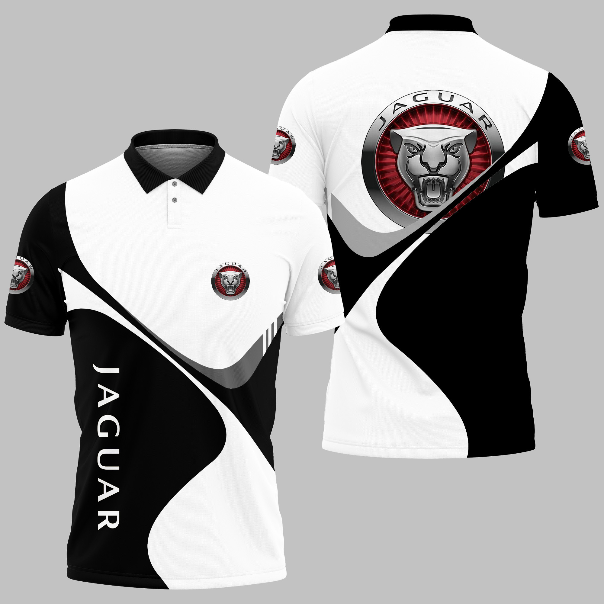 JAGUAR Polo Shirt V01 - Famjoys JAGUAR Polo Shirt V01 - Famjoys