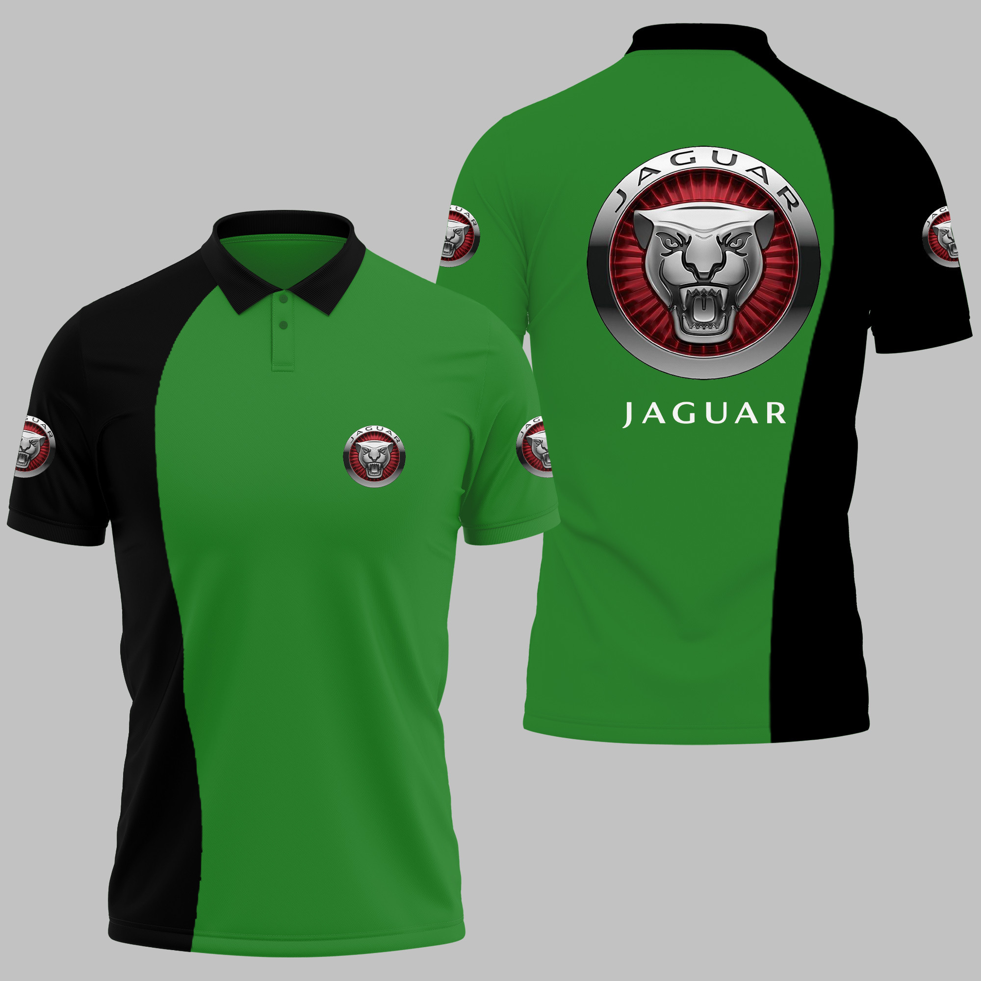 JAGUAR Polo Shirt V02 - Famjoys JAGUAR Polo Shirt V02 - Famjoys