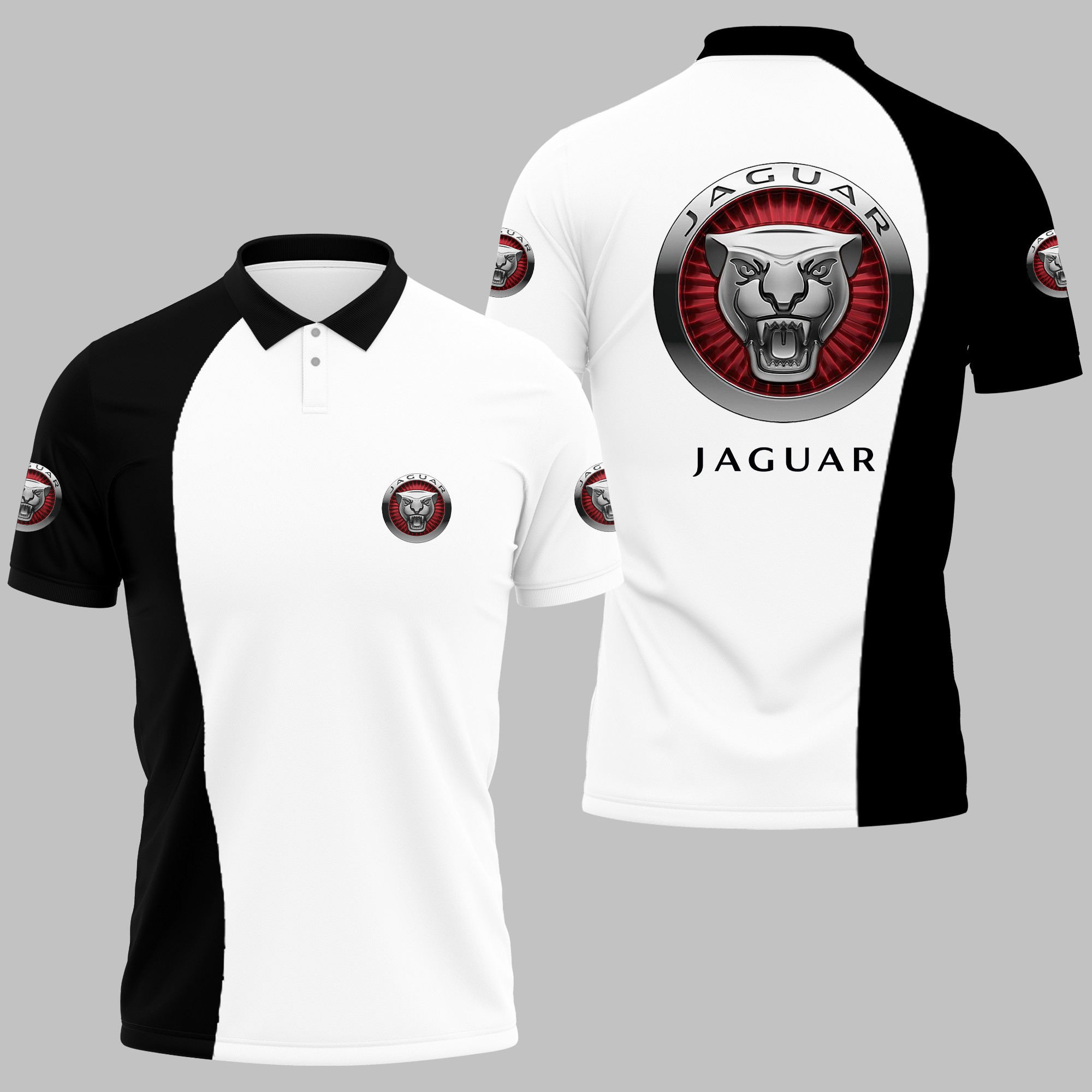 JAGUAR Polo Shirt V02 - Famjoys JAGUAR Polo Shirt V02 - Famjoys