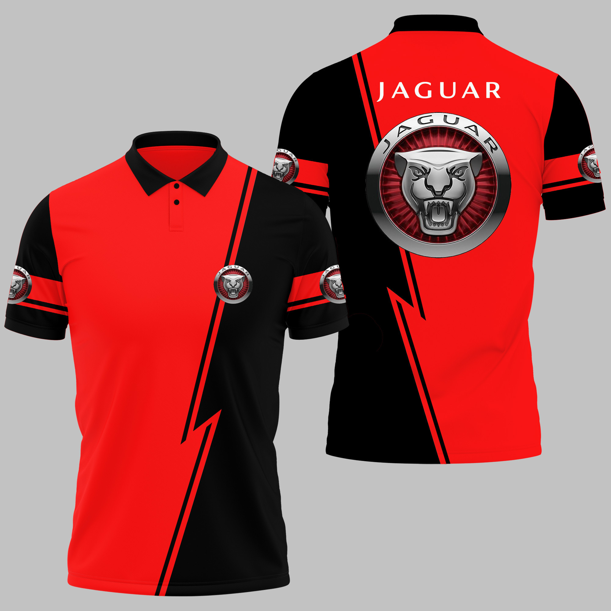 JAGUAR Polo Shirt V03 - Famjoys JAGUAR Polo Shirt V03 - Famjoys
