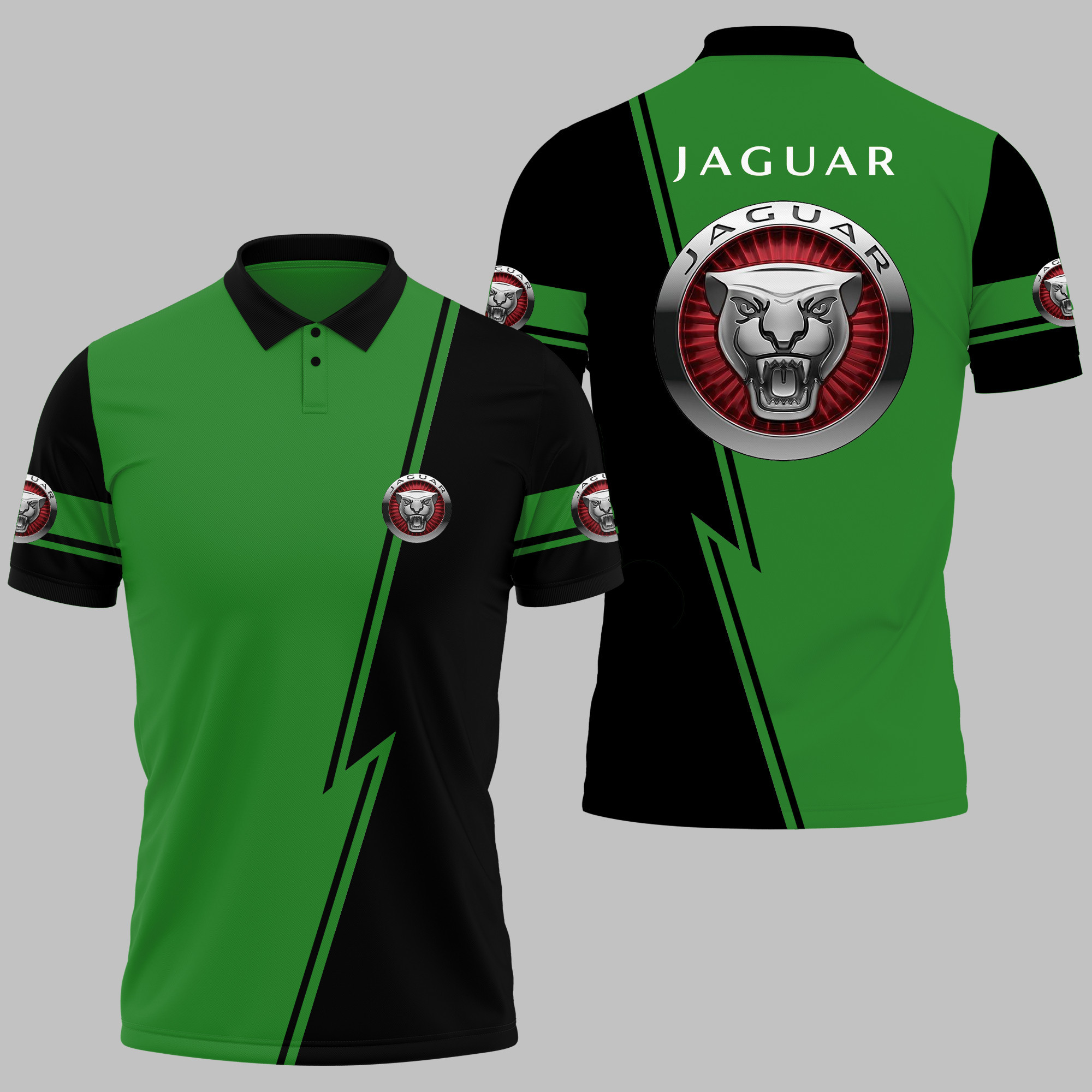 JAGUAR Polo Shirt V03 - Famjoys JAGUAR Polo Shirt V03 - Famjoys