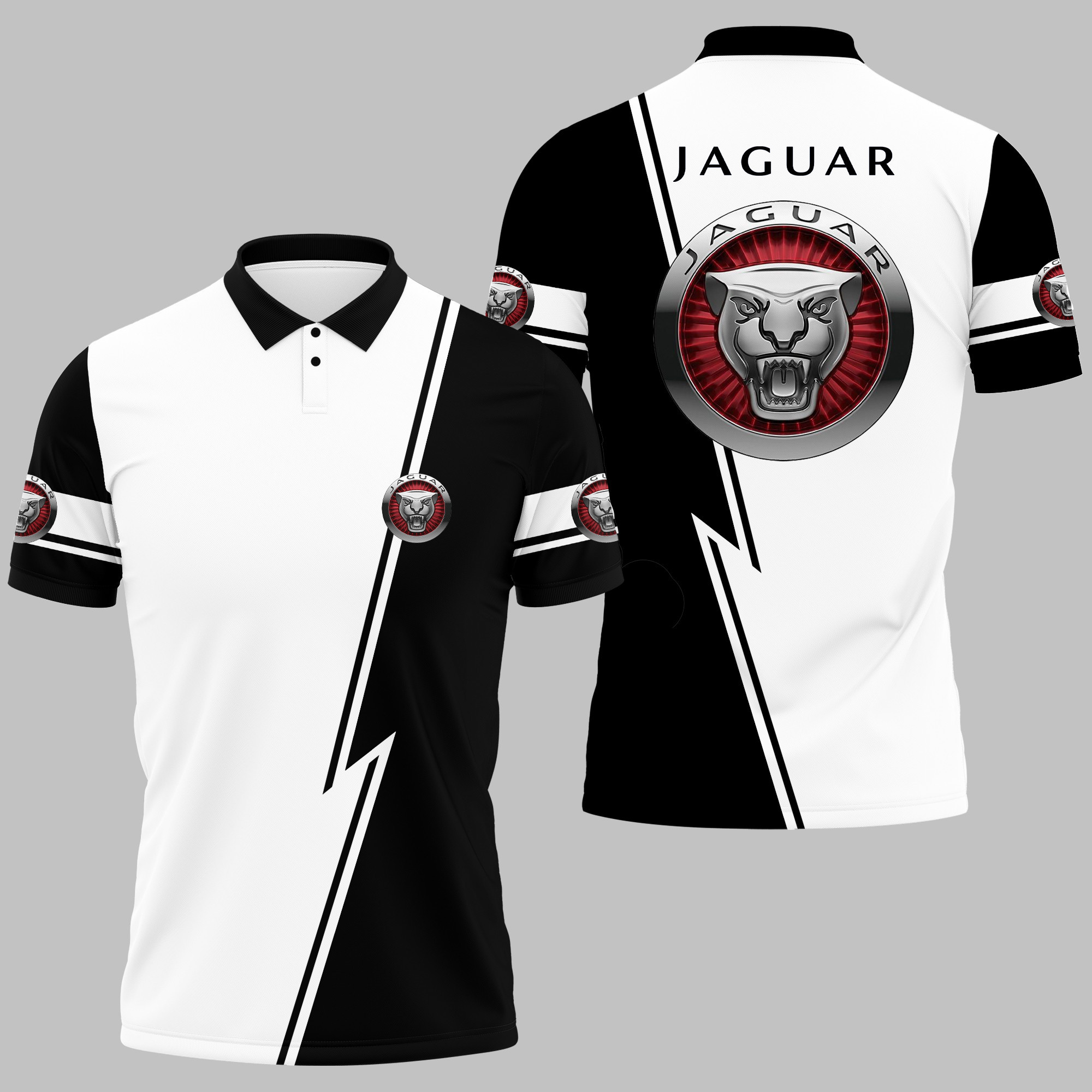 JAGUAR Polo Shirt V03 - Famjoys JAGUAR Polo Shirt V03 - Famjoys