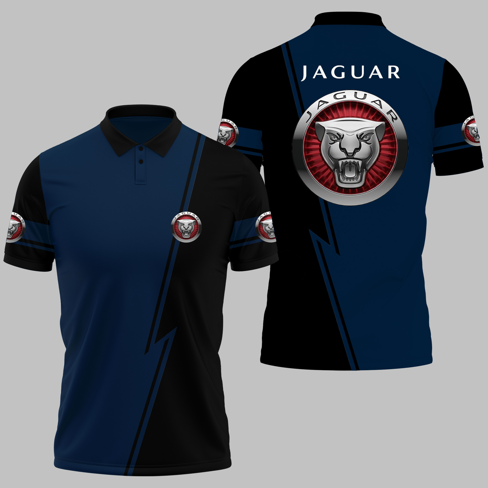 JAGUAR Polo Shirt V03 - Famjoys JAGUAR Polo Shirt V03 - Famjoys