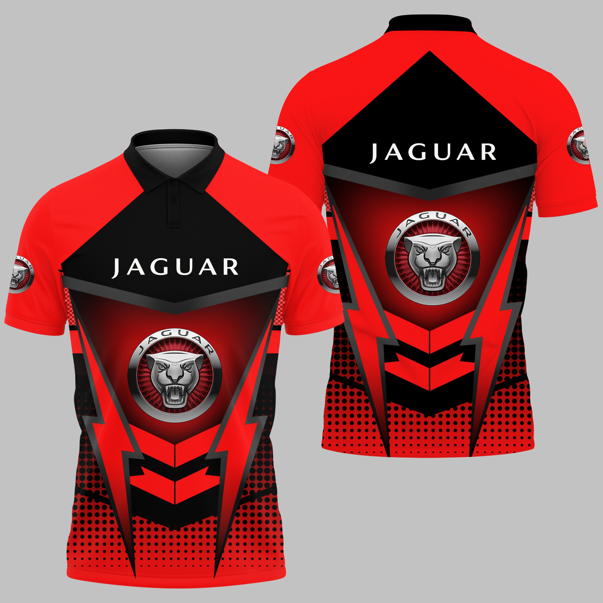 JAGUAR Polo Shirt V04 - Famjoys JAGUAR Polo Shirt V04 - Famjoys