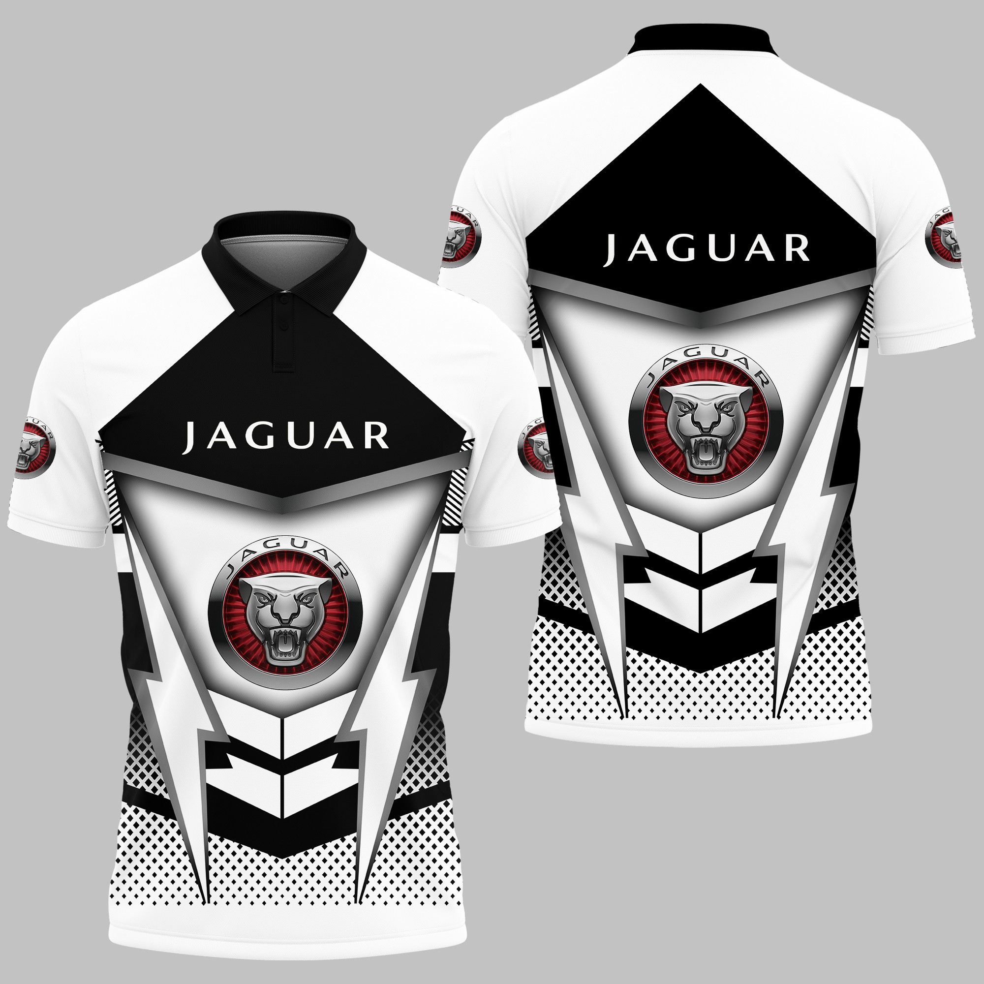 JAGUAR Polo Shirt V04 - Famjoys JAGUAR Polo Shirt V04 - Famjoys