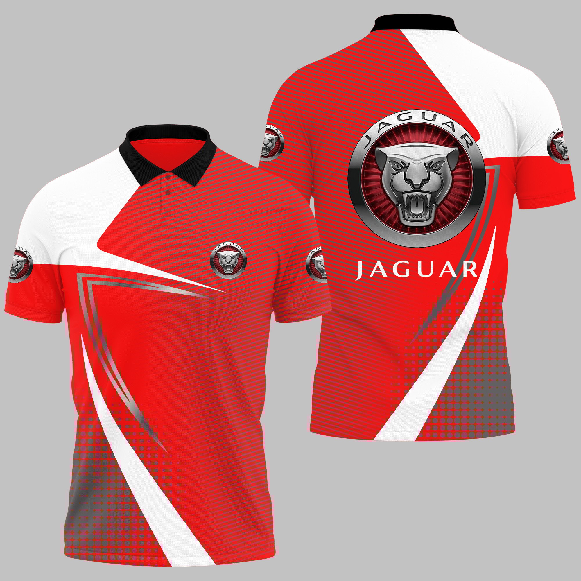 JAGUAR Polo Shirt V06 - Famjoys JAGUAR Polo Shirt V06 - Famjoys