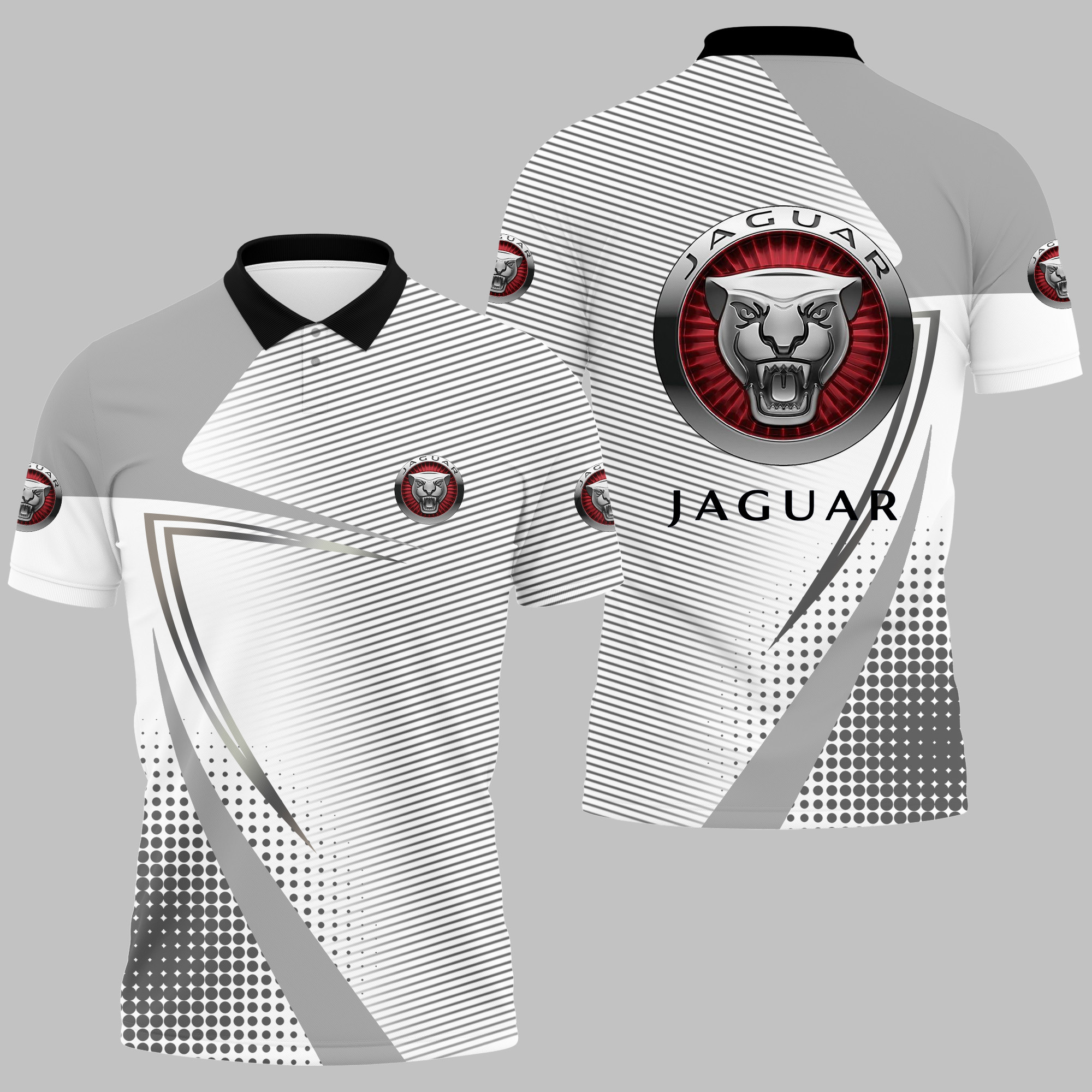 JAGUAR Polo Shirt V06 - Famjoys JAGUAR Polo Shirt V06 - Famjoys