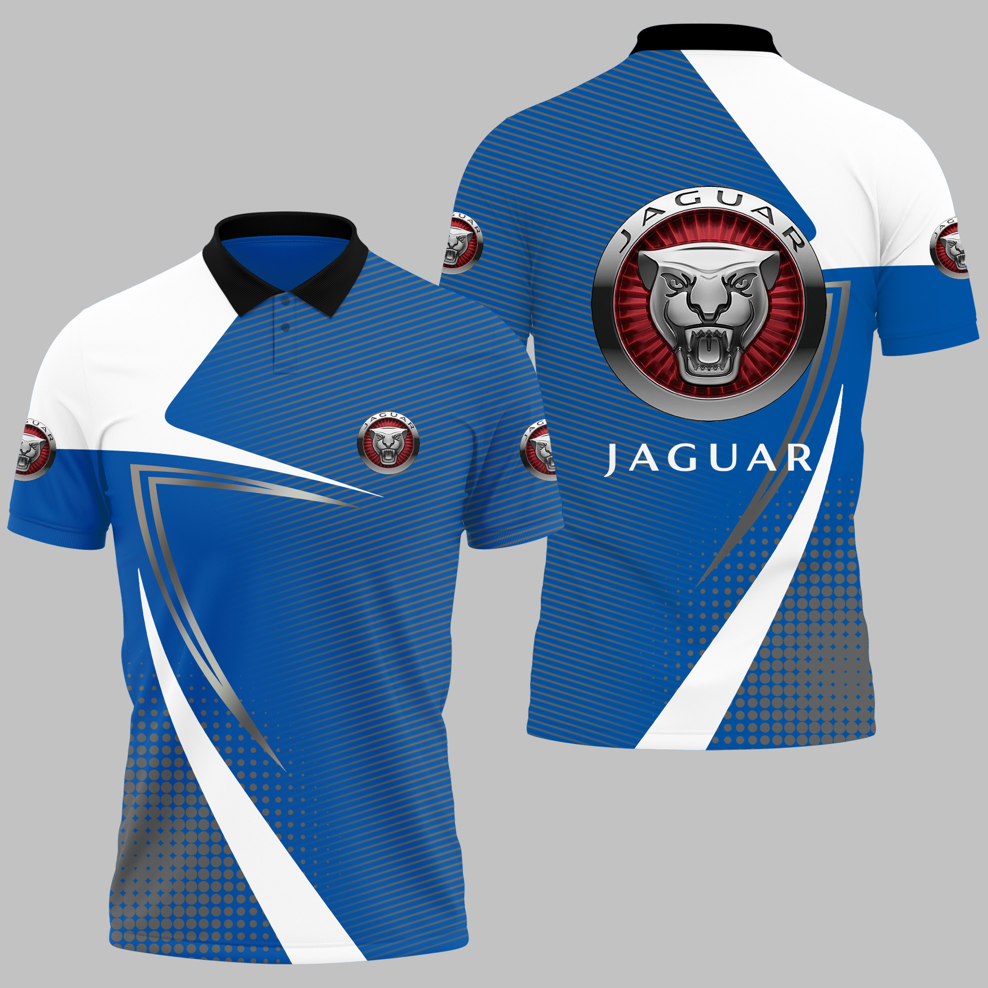 JAGUAR Polo Shirt V07 - Famjoys JAGUAR Polo Shirt V07 - Famjoys