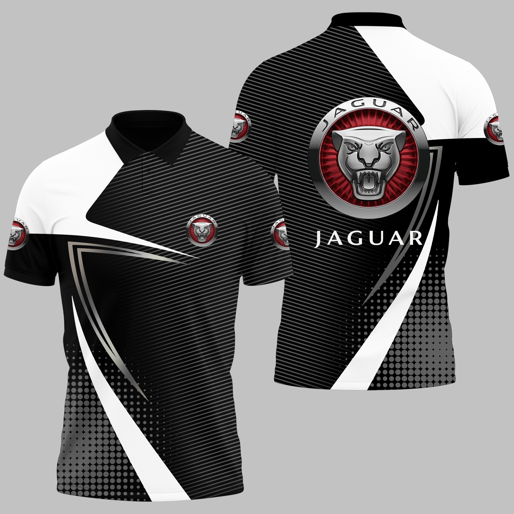 JAGUAR Polo Shirt V07 - Famjoys JAGUAR Polo Shirt V07 - Famjoys