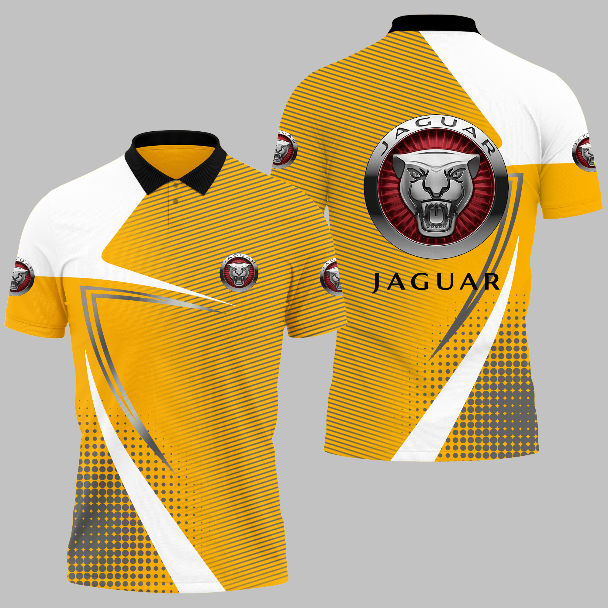 JAGUAR Polo Shirt V07 - Famjoys JAGUAR Polo Shirt V07 - Famjoys