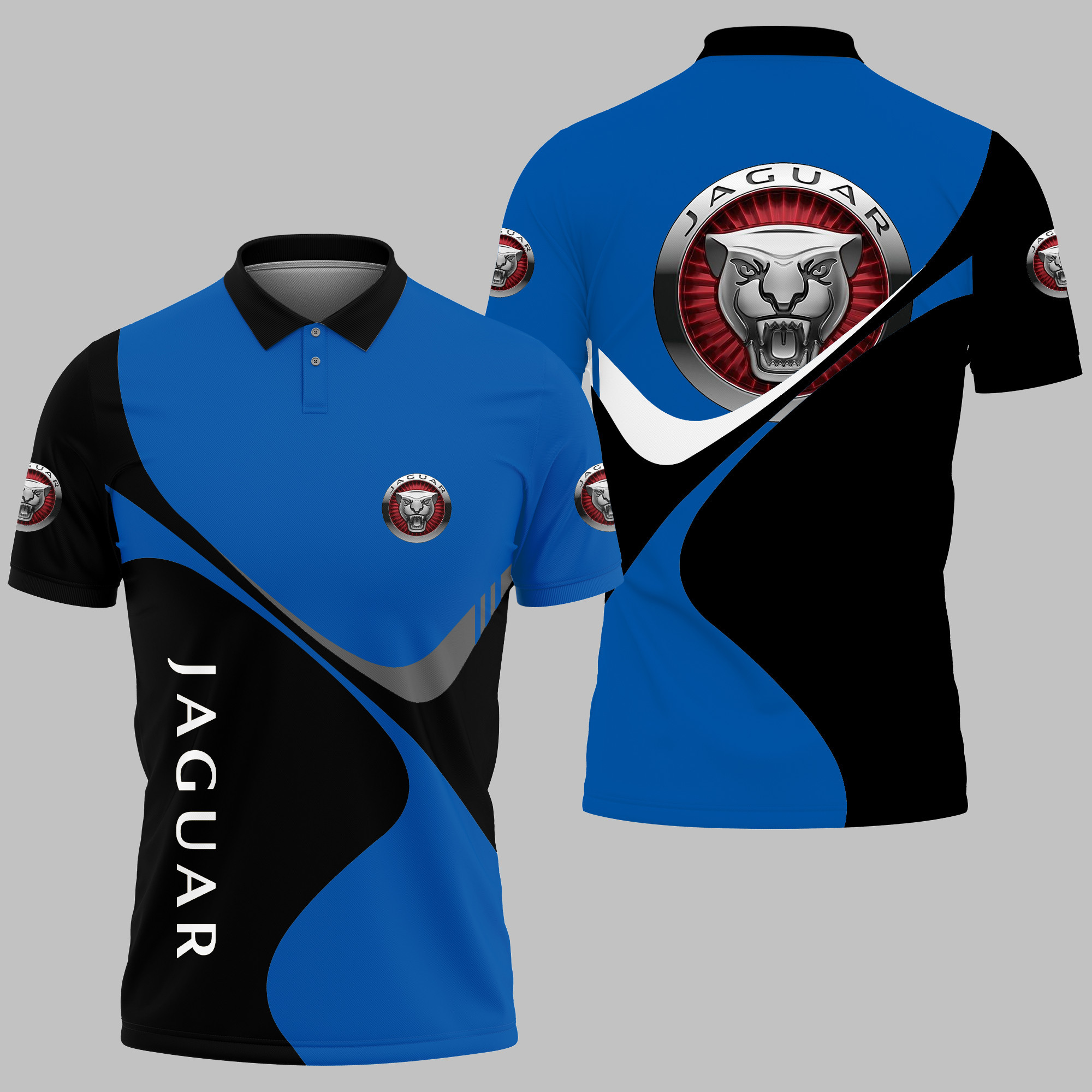 JAGUAR Polo Shirt V09 - Famjoys JAGUAR Polo Shirt V09 - Famjoys