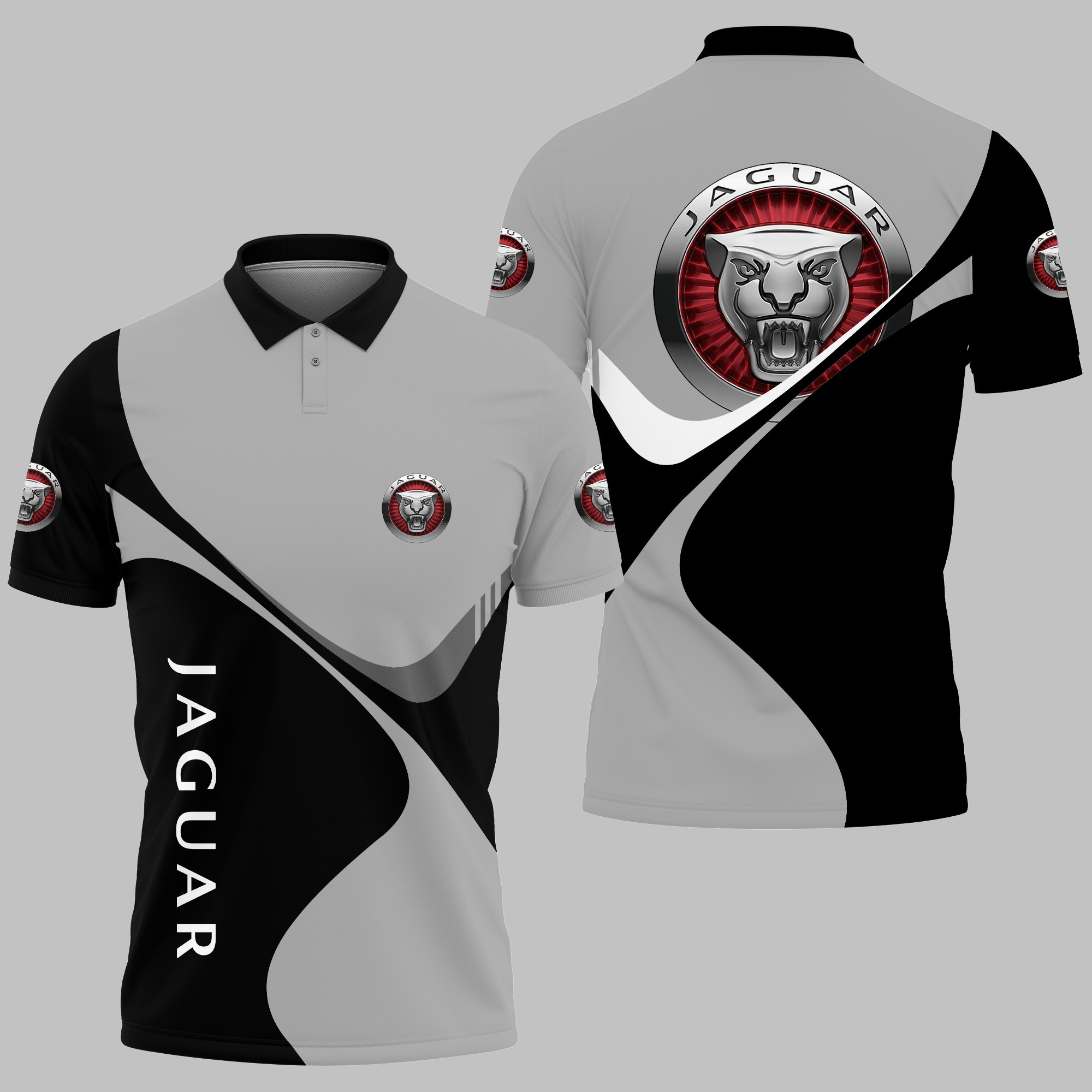 JAGUAR Polo Shirt V09 - Famjoys JAGUAR Polo Shirt V09 - Famjoys