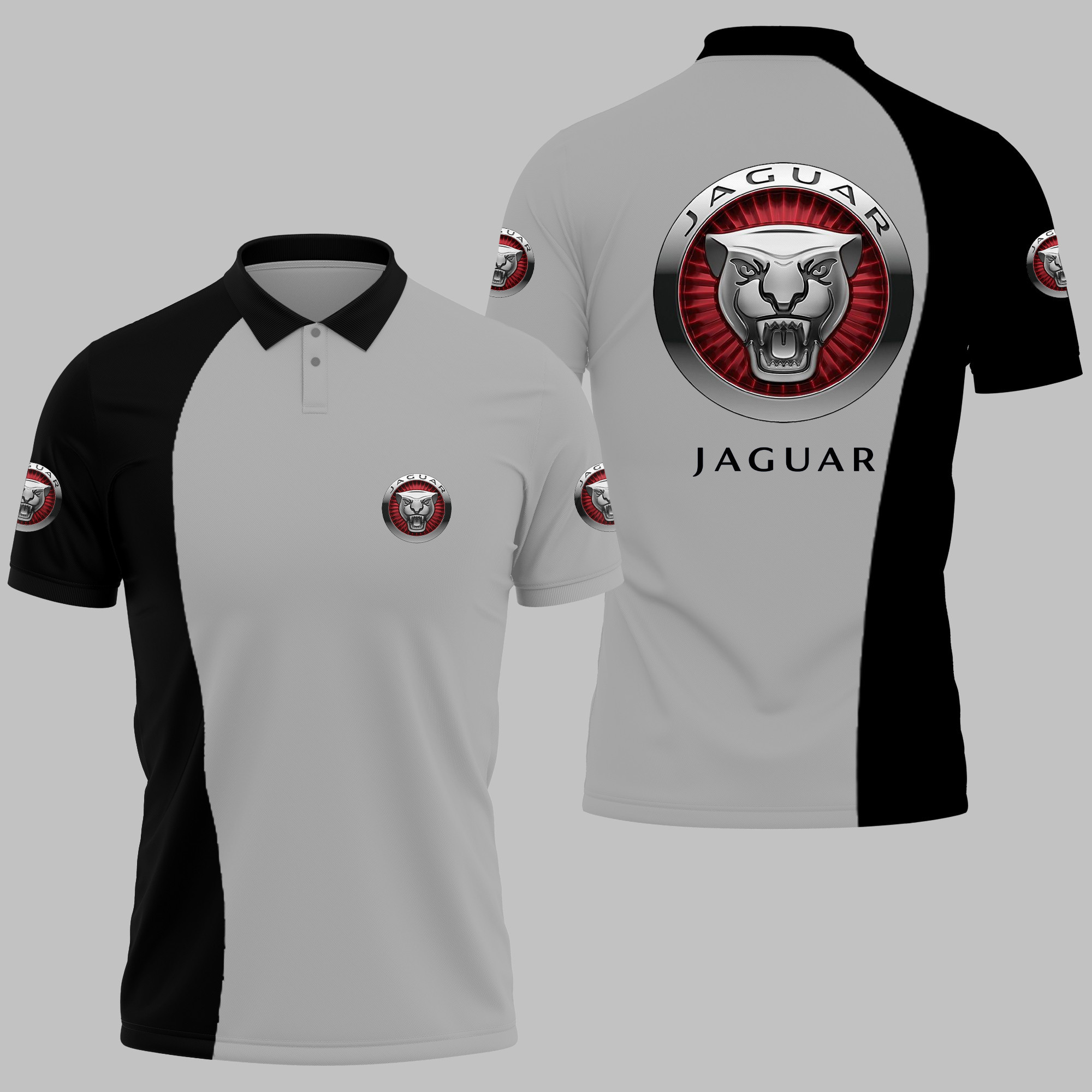 JAGUAR Polo Shirt V10 - Famjoys JAGUAR Polo Shirt V10 - Famjoys